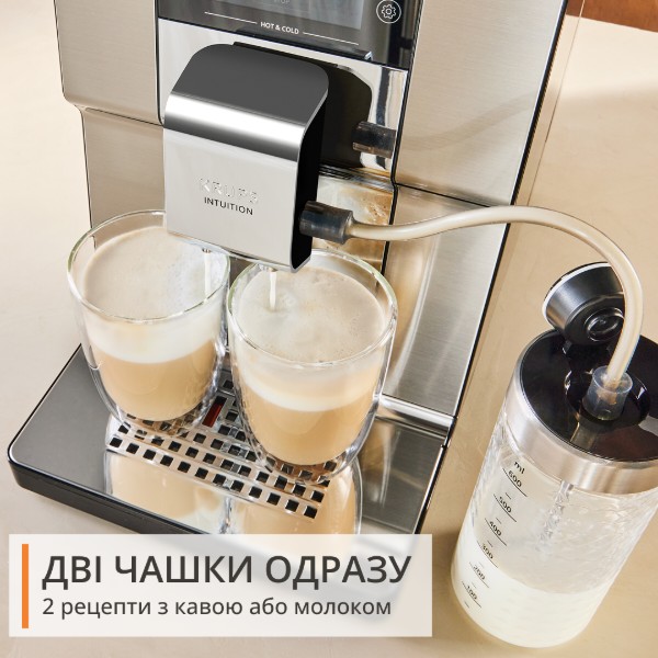 Фото - Кавомашина Krups EA879EE0  Intuition Hot & Cold